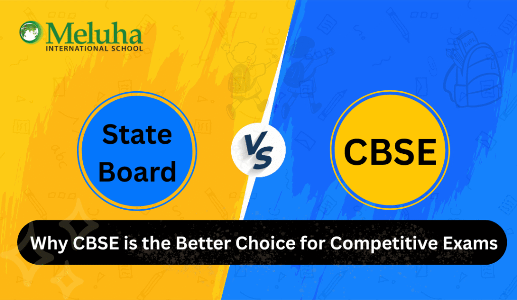 State Board vs CBSE comparison showing why CBSE is better for competitive exams