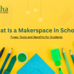 Makerspace in schools supporting hands-on learning and student creativity